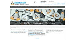 Desktop Screenshot of linuxmarket.cz